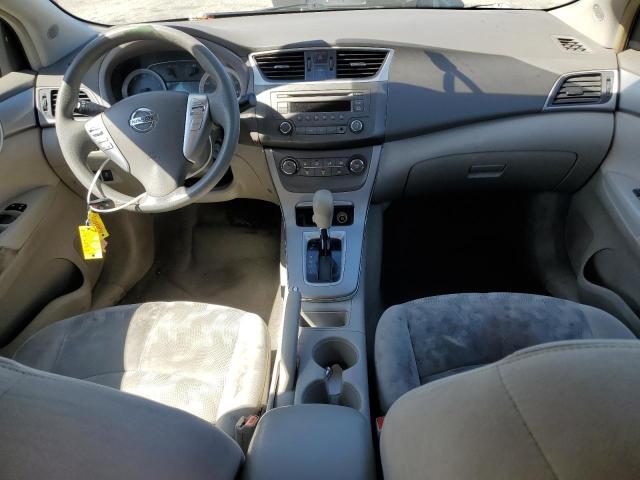 3N1AB7AP3DL674660 - 2013 NISSAN SENTRA S SILVER photo 8