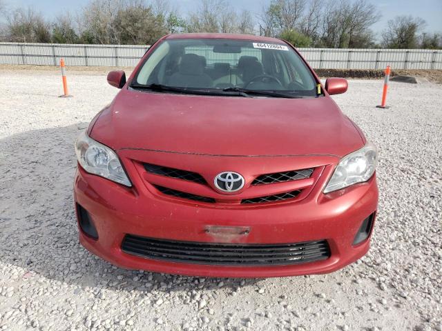 5YFBU4EE9DP175917 - 2013 TOYOTA COROLLA BASE RED photo 5