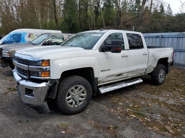 1GC1KVEG0GF125198 - 2016 CHEVROLET silverado K2500 HEAVY DUTY LT WHITE photo 1