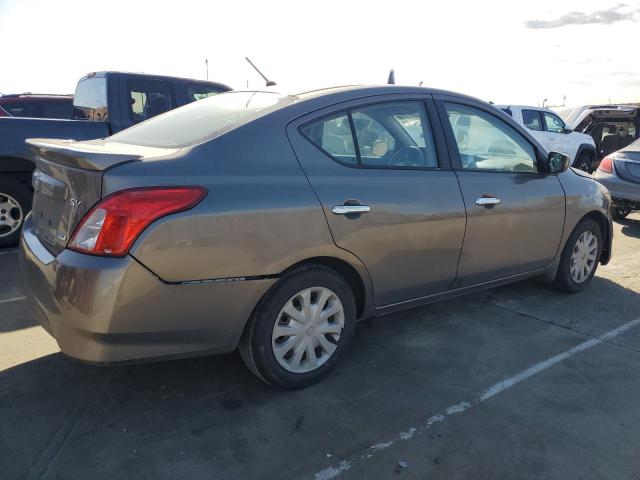 3N1CN7AP6FL828765 - 2015 NISSAN VERSA S GRAY photo 3