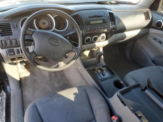 5TETX22N86Z252245 - 2006 TOYOTA TACOMA ACCESS CAB BLACK photo 8