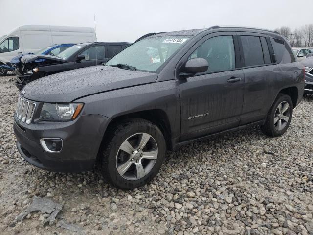 1C4NJDEB9HD111493 - 2017 JEEP COMPASS LATITUDE GRAY photo 1