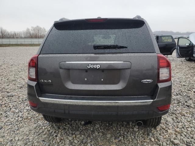 1C4NJDEB9HD111493 - 2017 JEEP COMPASS LATITUDE GRAY photo 6