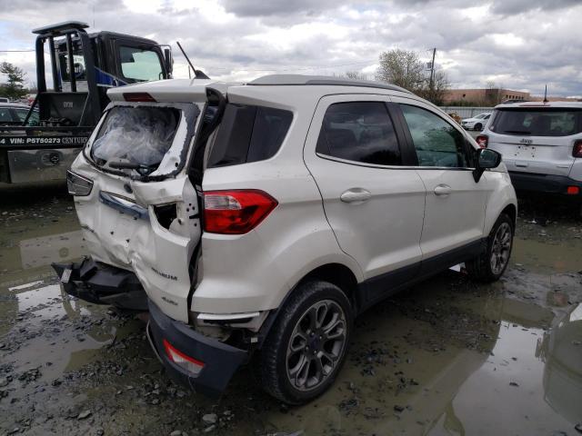 MAJ6P1WL7JC169595 - 2018 FORD ECOSPORT TITANIUM WHITE photo 3