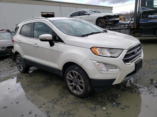 MAJ6P1WL7JC169595 - 2018 FORD ECOSPORT TITANIUM WHITE photo 4