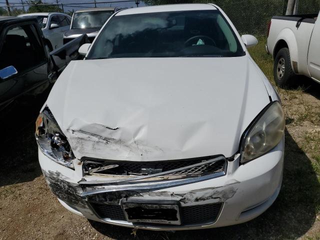 2G1WF5E33D1254569 - 2013 CHEVROLET IMPALA LS WHITE photo 5