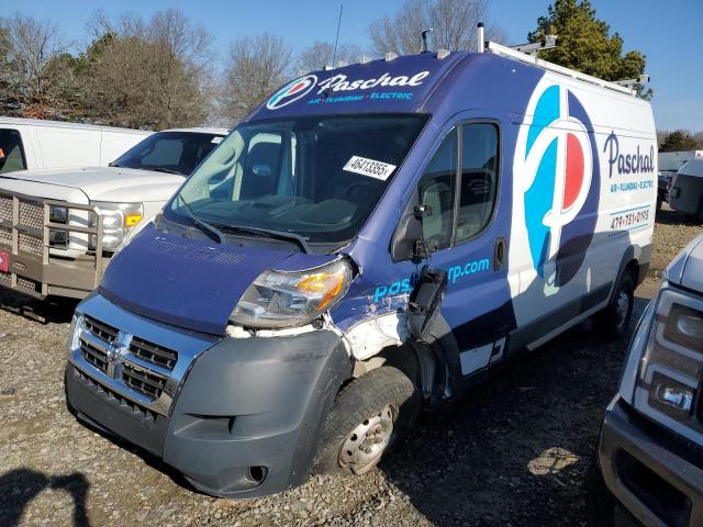 3C6TRVDG0JE139276 - 2018 RAM PROMASTER 2500 HIGH BLUE photo 1