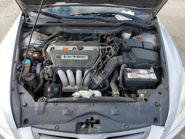 1HGCM56124A108734 - 2004 HONDA ACCORD DX SILVER photo 11