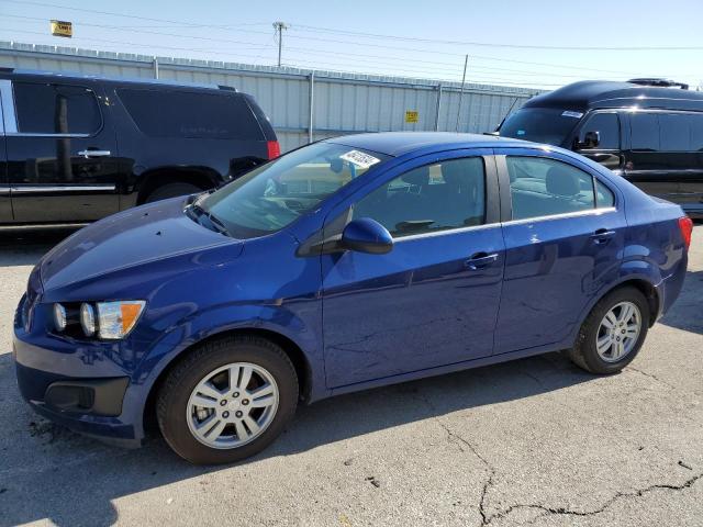 1G1JC5SH7E4222426 - 2014 CHEVROLET SONIC LT BLUE photo 1