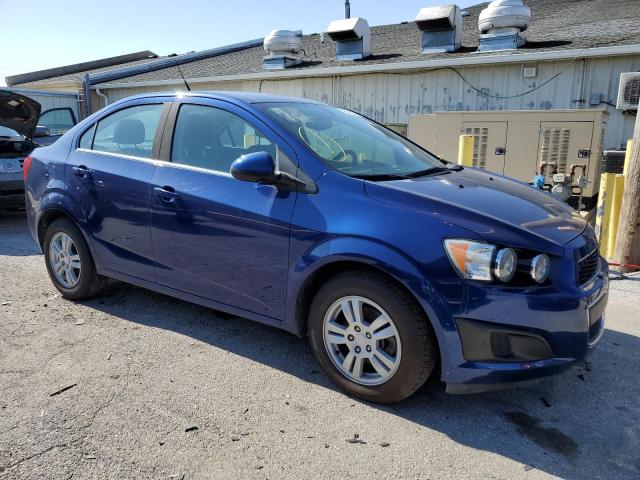 1G1JC5SH7E4222426 - 2014 CHEVROLET SONIC LT BLUE photo 4