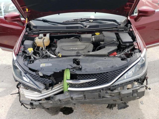 2C4RC1EG3HR752612 - 2017 CHRYSLER PACIFICA TOURING L PLUS BURGUNDY photo 12