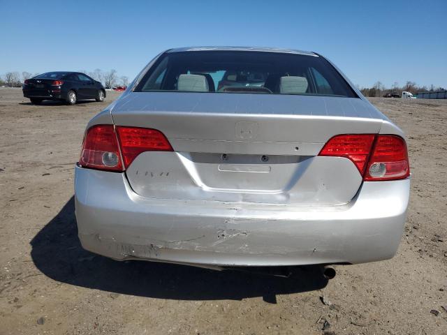 2HGFA16836H503506 - 2006 HONDA CIVIC EX SILVER photo 6