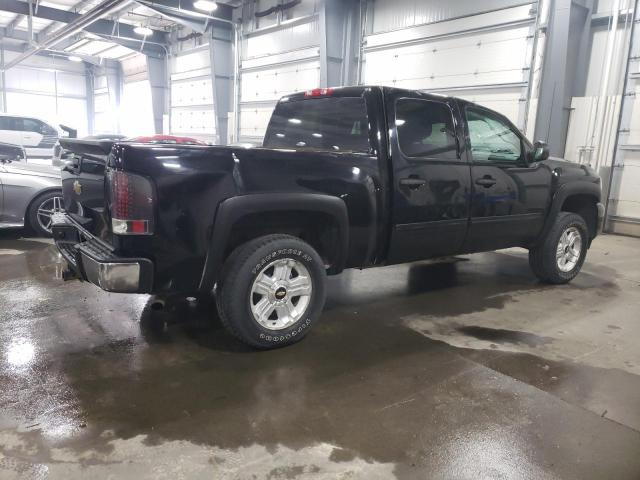 3GCPKSE32BG379962 - 2011 CHEVROLET SILVERADO K1500 LT BLACK photo 3