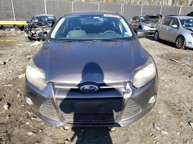 1FAHP3K24CL225335 - 2012 FORD FOCUS SE GRAY photo 5