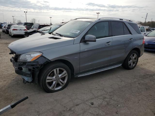 4JGDA5HB9CA024423 - 2012 MERCEDES-BENZ ML 350 4MATIC SILVER photo 1