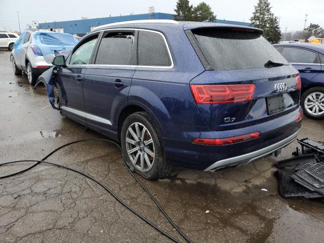 WA1VAAF7XKD038032 - 2019 AUDI Q7 PRESTIGE BLUE photo 2