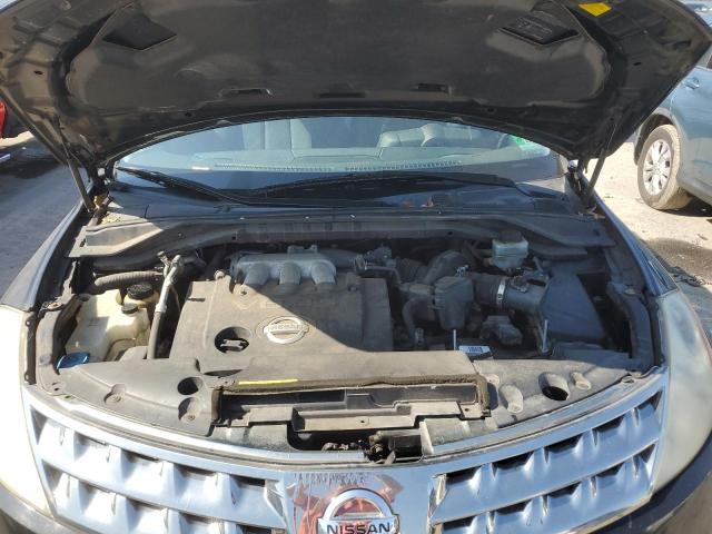 JN8AZ08T16W426783 - 2006 NISSAN MURANO SL BLACK photo 12