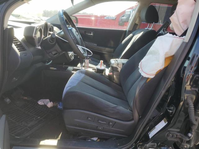 JN8AZ08T16W426783 - 2006 NISSAN MURANO SL BLACK photo 7