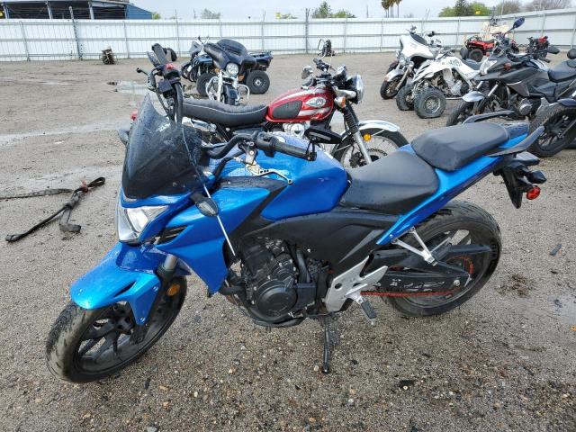 MLHPC4505E5100298 - 2014 HONDA CB500 FA - ABS BLUE photo 2