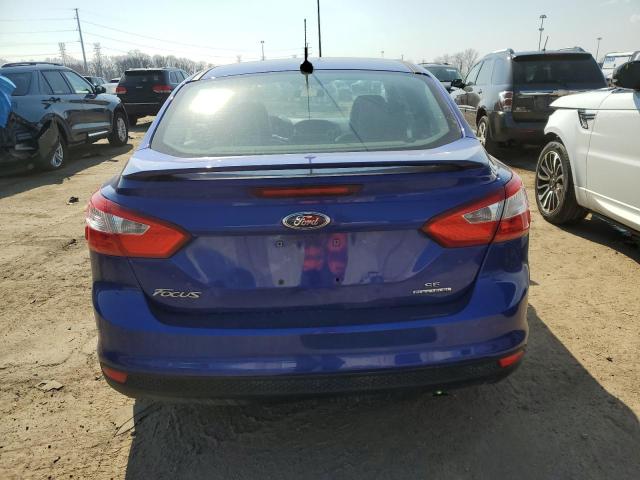 1FADP3F23EL412125 - 2014 FORD FOCUS SE BLUE photo 6