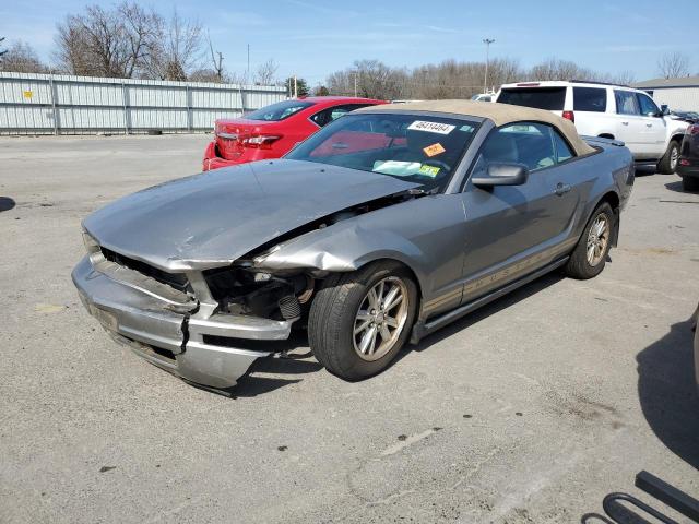 1ZVHT84N585161292 - 2008 FORD MUSTANG SILVER photo 1