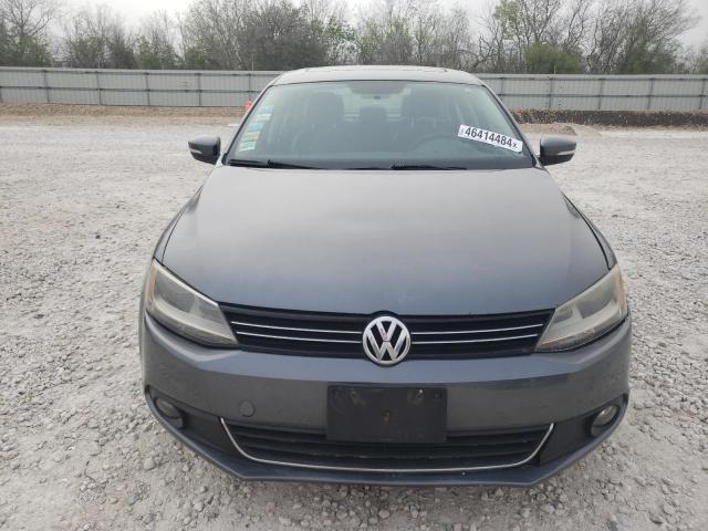 3VWLX7AJ3CM388252 - 2012 VOLKSWAGEN JETTA SEL GRAY photo 5