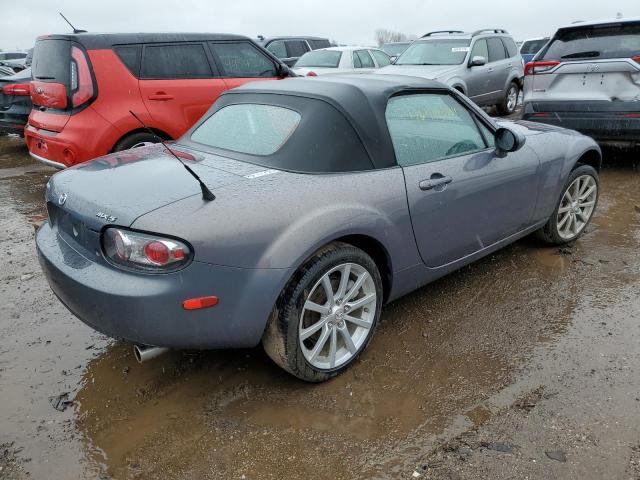 JM1NC25F280148779 - 2008 MAZDA MX-5 MIATA GRAY photo 3