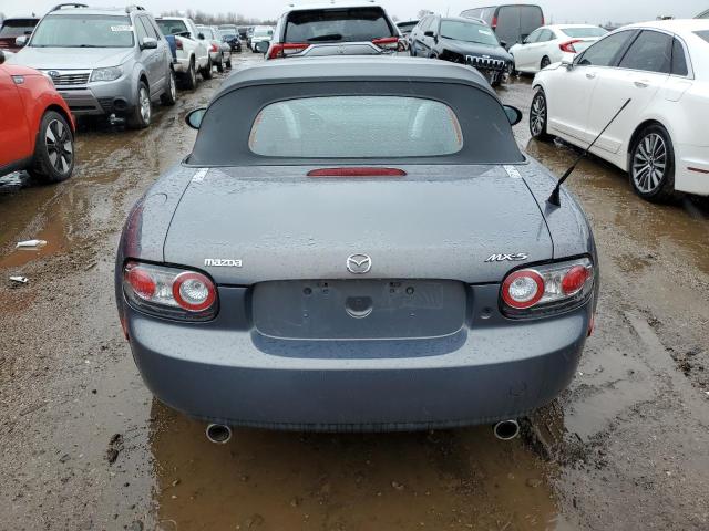 JM1NC25F280148779 - 2008 MAZDA MX-5 MIATA GRAY photo 6