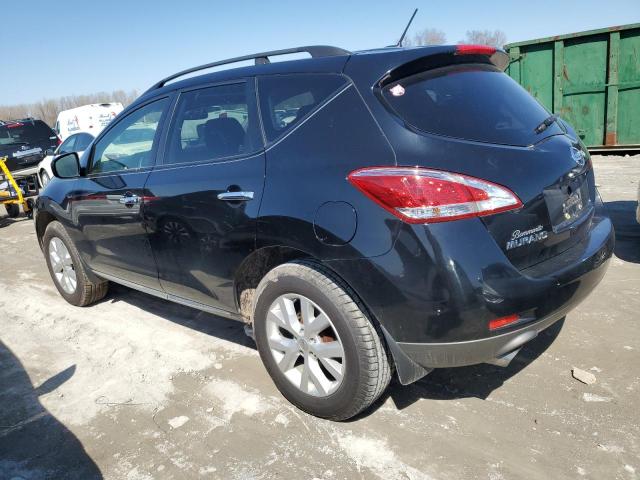 JN8AZ1MU8EW418912 - 2014 NISSAN MURANO S BLACK photo 2