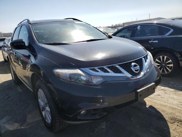 JN8AZ1MU8EW418912 - 2014 NISSAN MURANO S BLACK photo 4