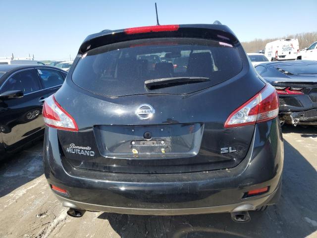 JN8AZ1MU8EW418912 - 2014 NISSAN MURANO S BLACK photo 6