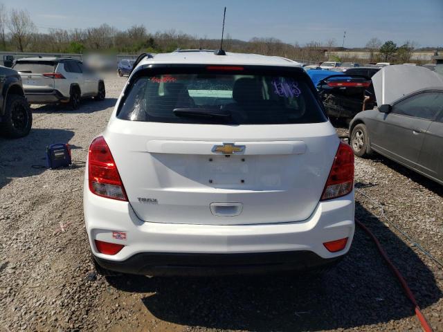 KL7CJKSB0LB073766 - 2020 CHEVROLET TRAX LS WHITE photo 6