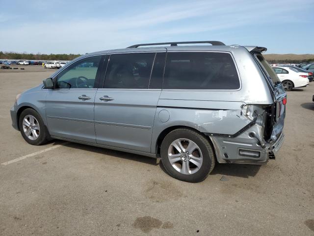 5FNRL38949B029857 - 2009 HONDA ODYSSEY TOURING GRAY photo 2