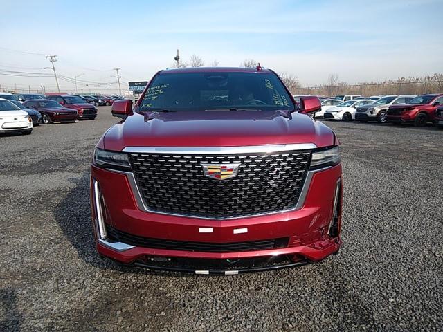 1GYS4LKL0MR112332 - 2021 CADILLAC ESCALADE ESV PREMIUM LUXURY RED photo 12