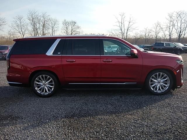 1GYS4LKL0MR112332 - 2021 CADILLAC ESCALADE ESV PREMIUM LUXURY RED photo 14