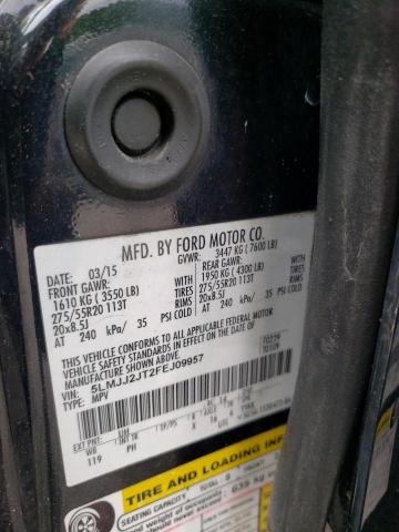 5LMJJ2JT2FEJ09957 - 2015 LINCOLN NAVIGATOR 黑色 照片 10