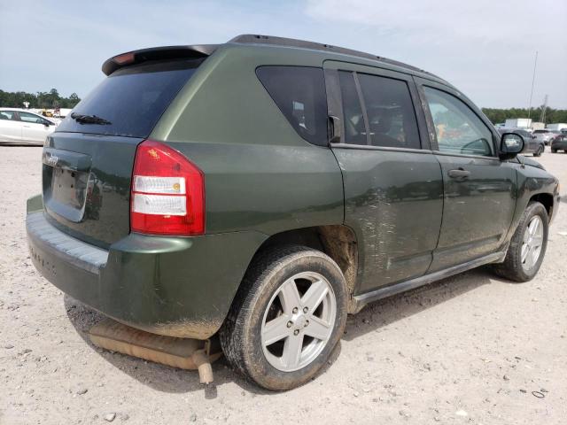 1J8FT47W77D427223 - 2007 JEEP COMPASS GREEN photo 3