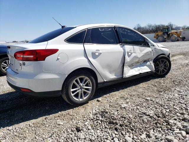 1FADP3F26JL316158 - 2018 FORD FOCUS SE WHITE photo 3