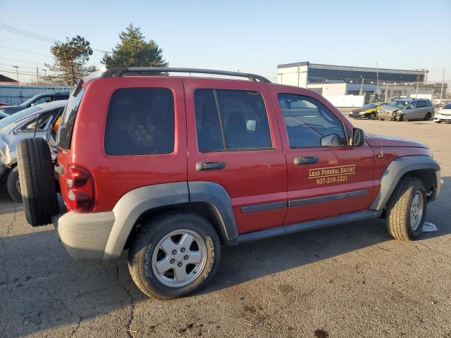 1J4GL48K96W204461 - 2006 JEEP LIBERTY SPORT BURGUNDY photo 3