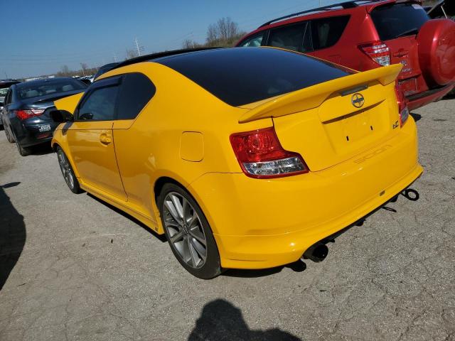 JTKJF5C78C3027029 - 2012 TOYOTA SCION TC YELLOW photo 2