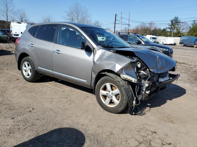 JN8AS5MV4CW714298 - 2012 NISSAN ROGUE S GRAY photo 4