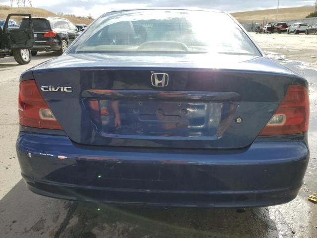 1HGEM22933L035931 - 2003 HONDA CIVIC EX BLUE photo 6