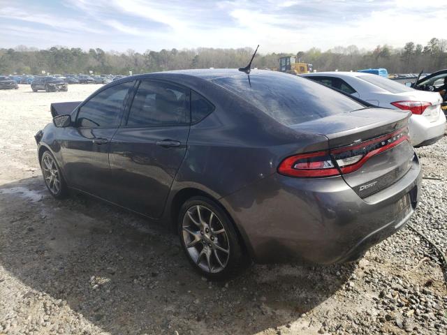 1C3CDFBB4FD200839 - 2015 DODGE DART SXT GRAY photo 2