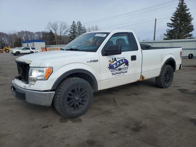 1FTNF1CF4BKD45601 - 2011 FORD F150 WHITE photo 1