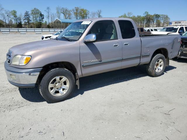 5TBBT44102S259333 - 2002 TOYOTA TUNDRA ACCESS CAB SILVER photo 1