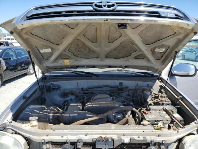 5TBBT44102S259333 - 2002 TOYOTA TUNDRA ACCESS CAB 银色 照片 11