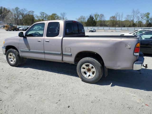 5TBBT44102S259333 - 2002 TOYOTA TUNDRA ACCESS CAB SILVER photo 2