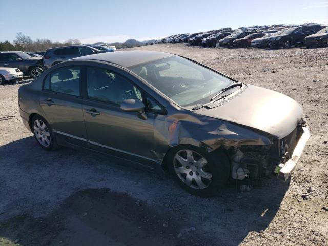 1HGFA16537L056928 - 2007 HONDA CIVIC LX TAN photo 4