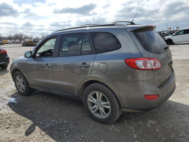 5XYZHDAG1BG059798 - 2011 HYUNDAI SANTA FE SE GRAY photo 2