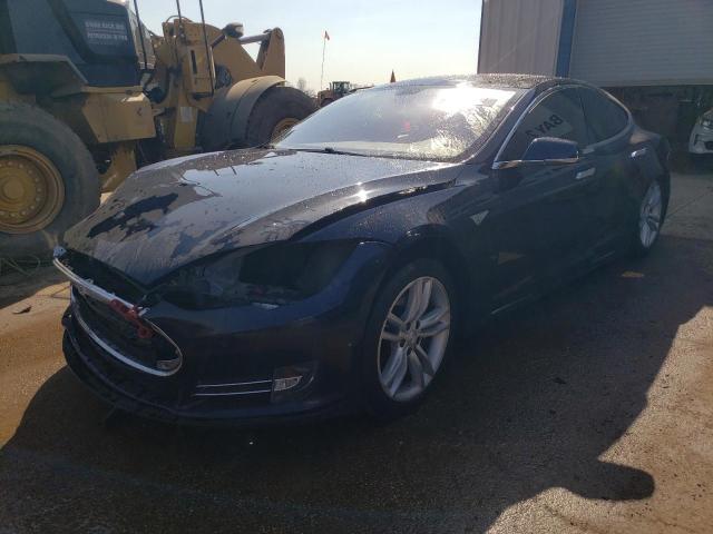 5YJSA1CP9DFP16455 - 2013 TESLA MODEL S BLACK photo 1